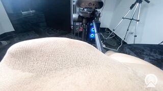White Plump Ramrod Inside Hose