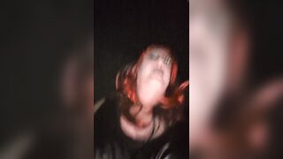 Pissing behind my truck