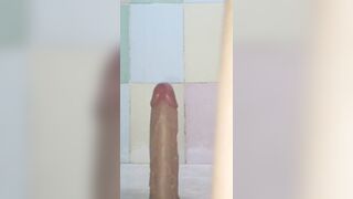 Screwing my twat with a brand recent Thrusting Sextoy
