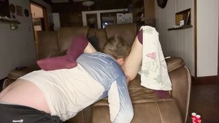 Lascivious Babysitter Late Night Video Screw (CREAMPIE)