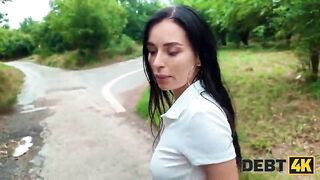 DEBT4k. What Milena Ray is hiding beneath the petticoat?