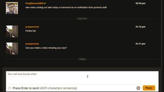 Can u make a clip showing your butt? ????‍????‍???? Requests ????????‍♀️????????‍♂️ ????