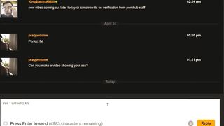 Can u make a clip showing your butt? ????‍????‍???? Requests ????????‍♀️????????‍♂️ ????