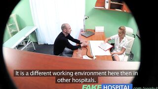 FakeHospital Hawt nurse tempt and bangs her old college professor