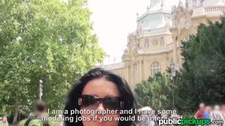 Mofos - Foreign teen gets pounded outdoors
