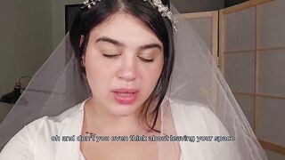 Recent wife locks your wang, and cucks u on your wedding night! Teaser