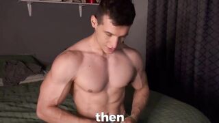 JOI I educate my student Spanish but this chab doesn't stop looking at my muscles with subtitles