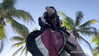 I gave my twat away during the time that paragliding.