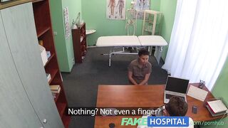 FakeHospital Ribald doctor gives hot student patient the all clear
