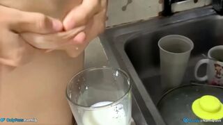 Glass of Breast Milk for the Neighbour