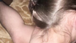 Footgoddess twat stretching and sucking hubby’s ramrod
