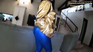 Luxury Yiff Coat Tease. Satin Lining, Juicy Oral job Energy and Immodest Finish on My Yiff