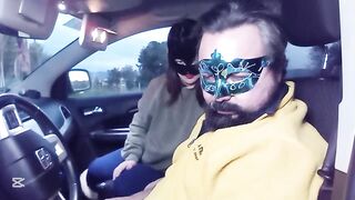Face slapping in the Car