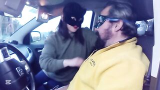 Face slapping in the Car