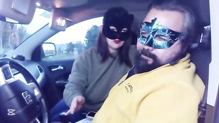 Face slapping in the Car