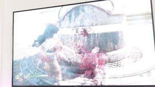 Unfathomable Anal Session Whilst This babe’s Playing PlayStation 5