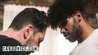 Ebony Pair Have Three-some With Their Pervy White Neighbour