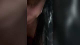 Denim Deepthroat, Gagging and Spit Play. Double Cum Gulp