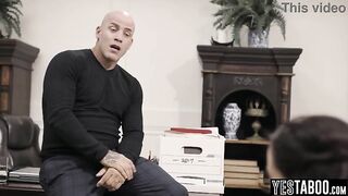 Large knob older social worker manipulates an blameless teen into letting him pound her hardcore