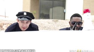 Cop screws Bridgette b hard - Brazzers