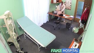 FakeHospital. Breasty hotty needs doctor to keep a secret