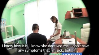 FakeHospital Cheated boyfriend craves tests but gets with hot nurse