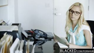 BLACKED Hawt Assistant Odette Delacroix 1st BBC