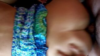Doggy style mother I'd like to fuck gets biggest ejaculation on her back