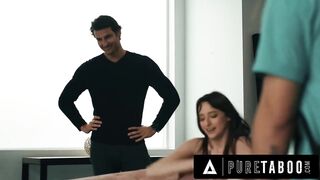 PURE TABOO Devastated Male Discovers Girlfriend Lana Smalls's Affair With His Bossy Stepdad