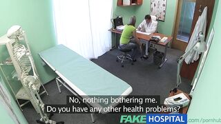 FakeHospital Breathtaking blond wishes doctor to prescribe his penis