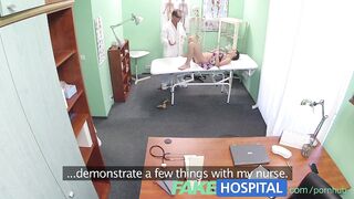 FakeHospital Patient shares doctors shlong with halloween zombie nurse