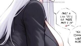 Waifu Secretary POV – Red Underware & Hair Multiformity Office Close-Up Screwing