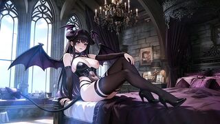 Virtual Monster Gal Servitude Roleplay Captured Succubus Fastened in the Dungeon - Dream Tease