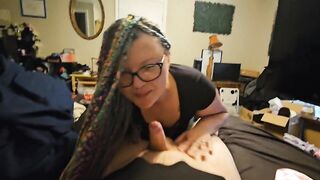 Back and swallowing cum once more and once more compilation