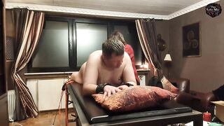 Domlady Mia - Torture of Terror for the Thrall - Training: Butt Drilled by the Screwing Machine - Part 1