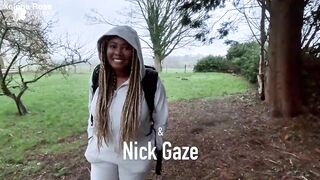 Black Bitch goddess Screws Stranger ~ Random Act of Kindness ~ Interracial Sex