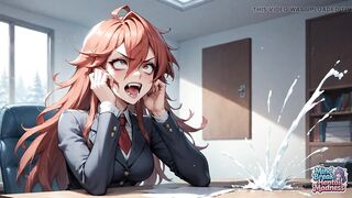 Mind Break Mental Madness Office Fuckfest Triple Penetration Squirting