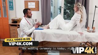 VIP4K. The Concupiscent Doctor is unsure of how to respond to the Glamorous Bride