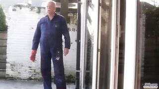 Grandad bangs charming in hardcore trio old youthful