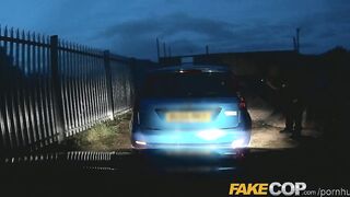 Fake Cop - Uniformed policeman screws ramrod hungry strumpets