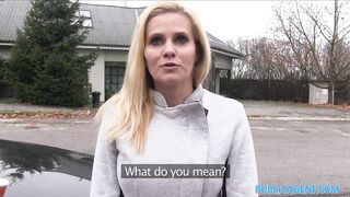 PublicAgent Despairing mother I'd like to fuck Bangs for a Job