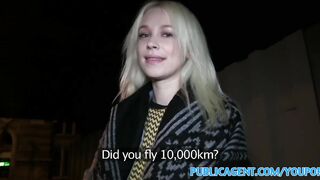 PublicAgent Golden-haired Russian likes a public bang