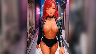 NEON FANTASIES - TATTOOED WHORES two