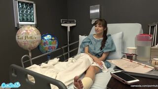 Public Sex in Hospital mother I'd like to fuck Flash, BF Cums on Titties After Tugjob