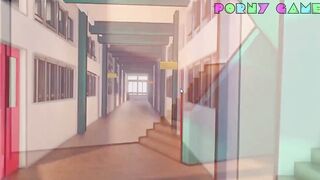 Heroes University H - Prologue - Masturbating Behind the College Part 5