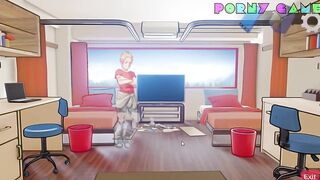 Heroes University H - Prologue - Masturbating Behind the College Part 5