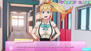 Heroes University H - Prologue - Masturbating Behind the College Part 5