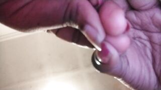 Trying to rid of the nail polish on my nails but failing 1st part?
