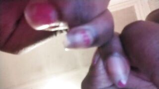 Trying to rid of the nail polish on my nails but failing 1st part?