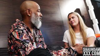 Breasty Teen Golden-haired Tiff Screwed Hardcore By BBC Dad Shaundam
